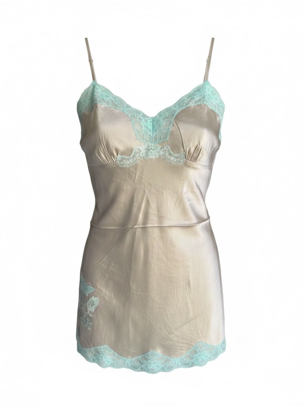 Gold Hawk 100% silk tunic cami